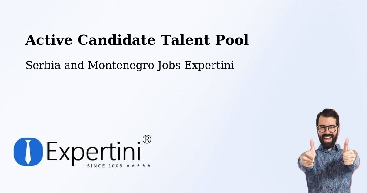 Active Candidate Talent Pool – Dunham - Serbia and Montenegro Jobs Expertini