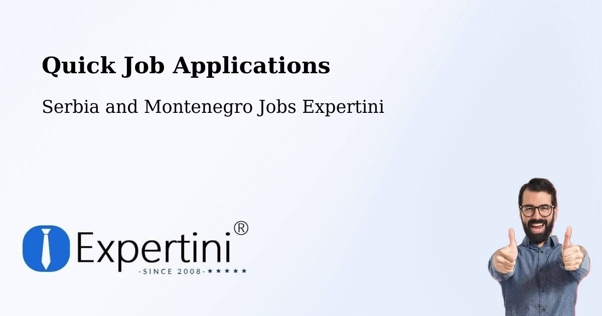 Quick Apply Feature – Dunham - Serbia and Montenegro Jobs Expertini